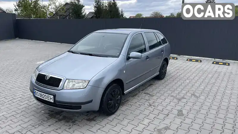 Універсал Skoda Fabia 2004 1.39 л. Ручна / Механіка обл. Тернопільська, Ланівці - Фото 1/20