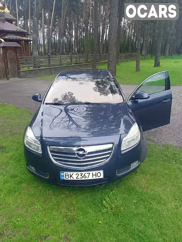 W0LGT87M591069933 Opel Insignia 2009 Универсал 1.96 л. Фото 1