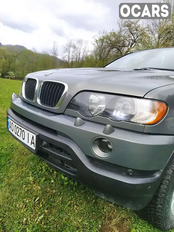 Позашляховик / Кросовер BMW X5 2003 2.98 л. Автомат обл. Закарпатська, Міжгір'я - Фото 1/21