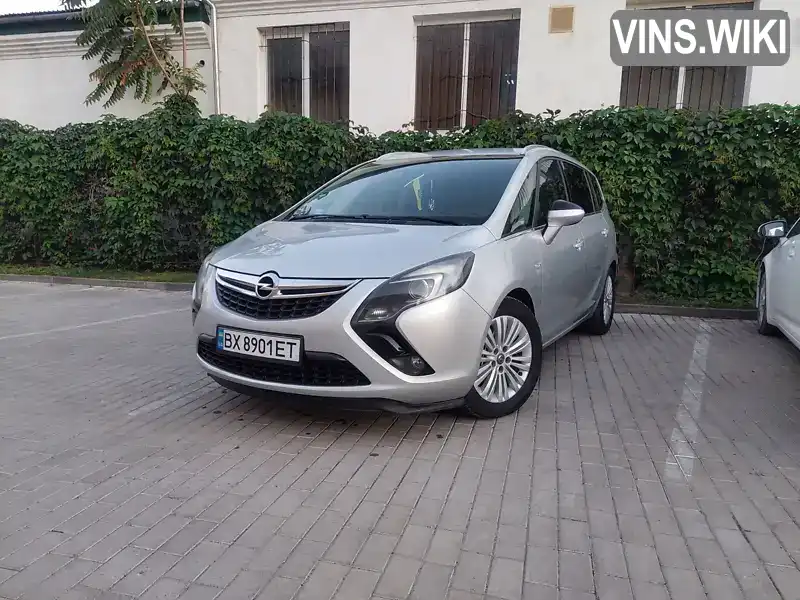 Минивэн Opel Zafira Tourer 2013 1.6 л. Ручная / Механика обл. Хмельницкая, Каменец-Подольский - Фото 1/17