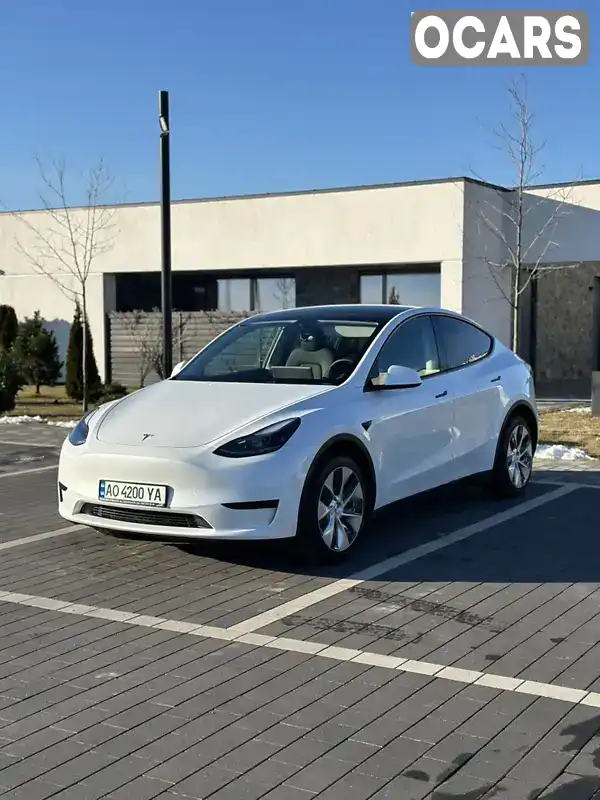 Позашляховик / Кросовер Tesla Model Y 2022 null_content л. Автомат обл. Закарпатська, Мукачево - Фото 1/21