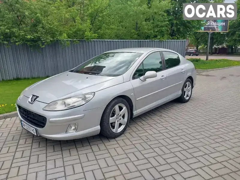 Седан Peugeot 407 2005 1.75 л. Ручна / Механіка обл. Житомирська, Житомир - Фото 1/15