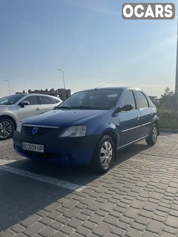 Седан Dacia Logan 2005 1.39 л. Ручна / Механіка обл. Львівська, Львів - Фото 1/21