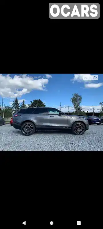 Позашляховик / Кросовер Land Rover Range Rover Velar 2018 null_content л. Автомат обл. Хмельницька, Нетішин - Фото 1/19