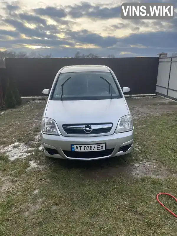 Мікровен Opel Meriva 2006 1.6 л. Ручна / Механіка обл. Івано-Франківська, Івано-Франківськ - Фото 1/21