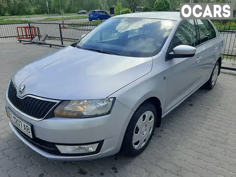 Ліфтбек Skoda Rapid 2013 1.6 л. Автомат обл. Полтавська, Полтава - Фото 1/15