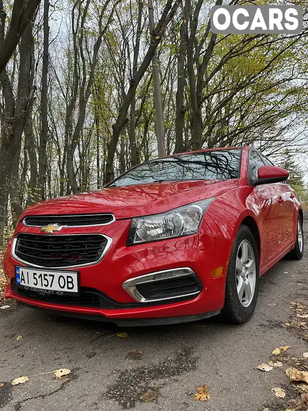 Седан Chevrolet Cruze 2014 1.36 л. Автомат обл. Київська, Київ - Фото 1/15