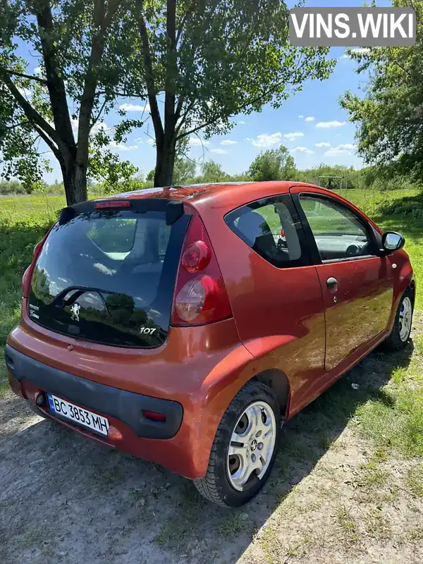 Хетчбек Peugeot 107 2009 1 л. Ручна / Механіка обл. Львівська, Львів - Фото 1/21