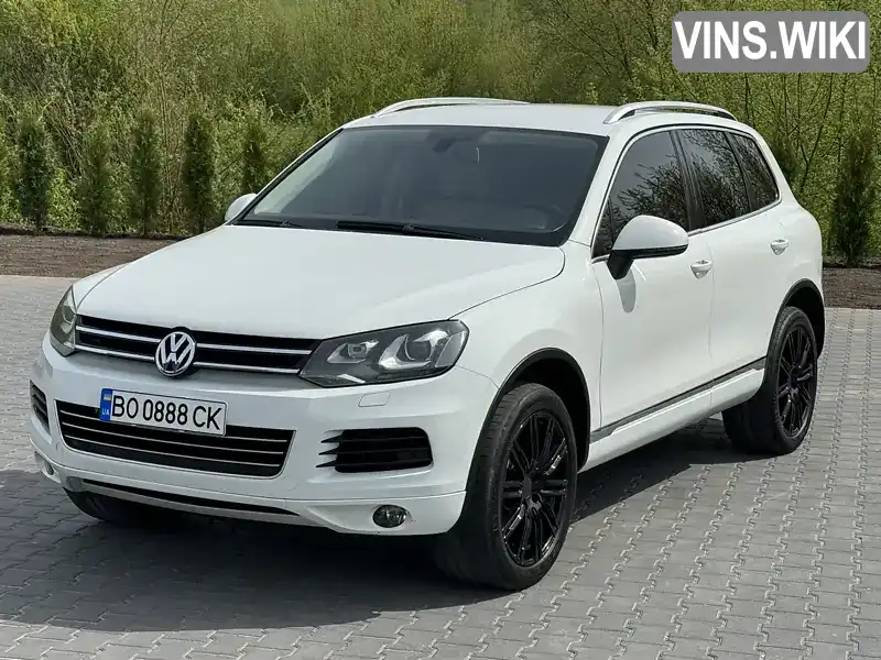 Позашляховик / Кросовер Volkswagen Touareg 2012 2.97 л. Автомат обл. Тернопільська, Тернопіль - Фото 1/21