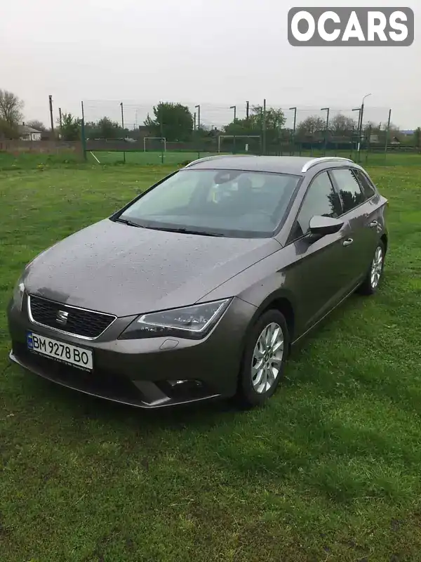 Универсал SEAT Leon 2014 1.6 л. Автомат обл. Сумская, Лебедин - Фото 1/11