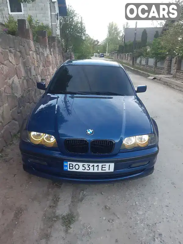 Седан BMW 3 Series 2001 1.8 л. Ручна / Механіка обл. Тернопільська, Теребовля - Фото 1/12