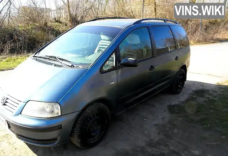 Мінівен Volkswagen Sharan 2000 1.9 л. Ручна / Механіка обл. Хмельницька, Хмельницький - Фото 1/10