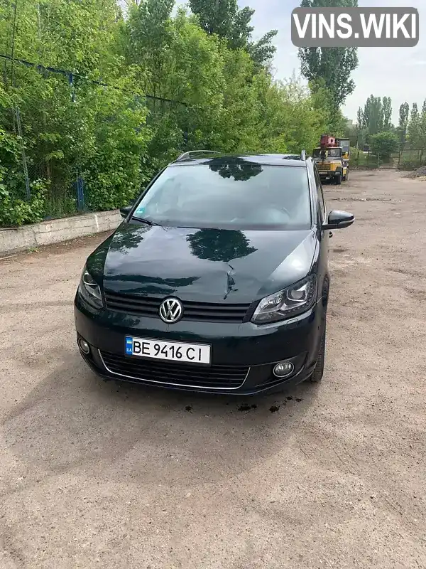 Мінівен Volkswagen Touran 2014 1.6 л. Автомат обл. Миколаївська, Южноукраїнськ - Фото 1/10