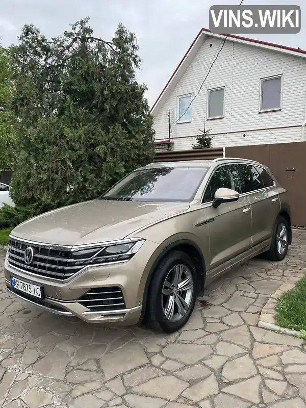 Позашляховик / Кросовер Volkswagen Touareg 2019 2.97 л. Автомат обл. Запорізька, Запоріжжя - Фото 1/15