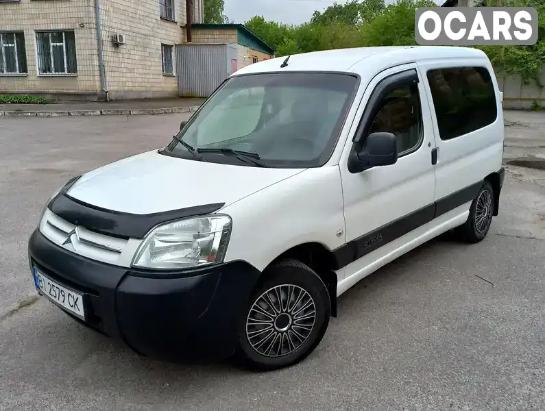 Минивэн Citroen Berlingo 2006 1.87 л. Ручная / Механика обл. Полтавская, Лохвица - Фото 1/11