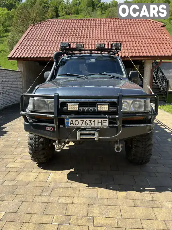 Позашляховик / Кросовер Toyota Land Cruiser 1991 4.2 л. Автомат обл. Закарпатська, Свалява - Фото 1/21