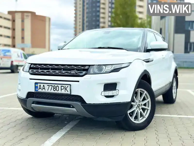 Позашляховик / Кросовер Land Rover Range Rover Evoque 2013 2.18 л. Автомат обл. Київська, Київ - Фото 1/21