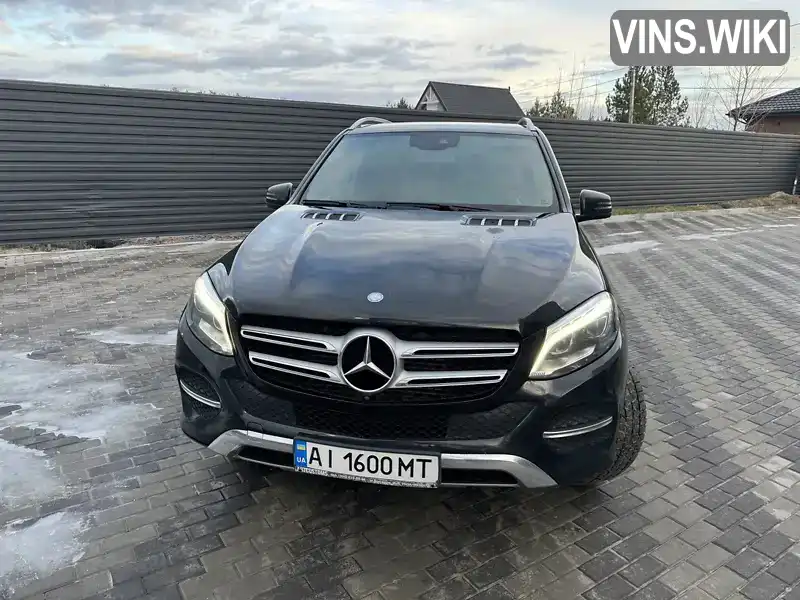 Позашляховик / Кросовер Mercedes-Benz GLE-Class 2016 2.99 л. Автомат обл. Київська, Бровари - Фото 1/14