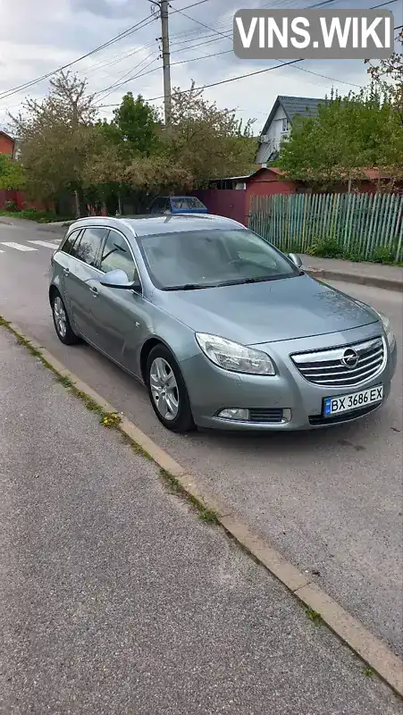 W0LGM8GMXB1204908 Opel Insignia 2011 Універсал 1.96 л. Фото 2