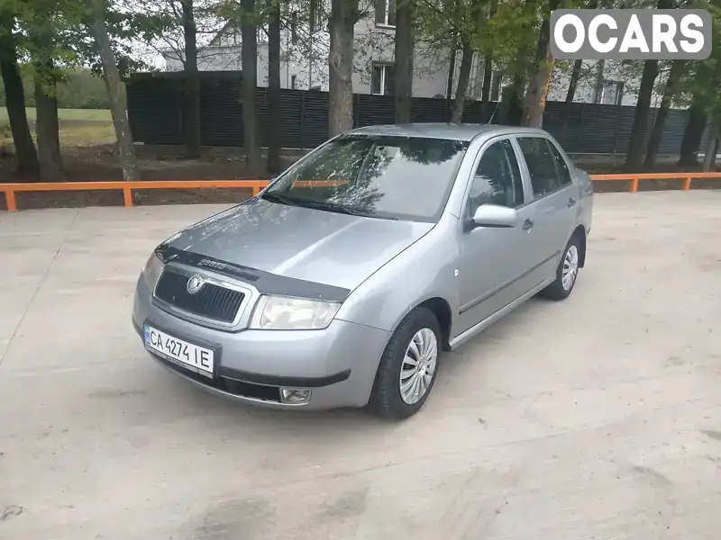 Седан Skoda Fabia 2002 1.4 л. Ручна / Механіка обл. Черкаська, Умань - Фото 1/21