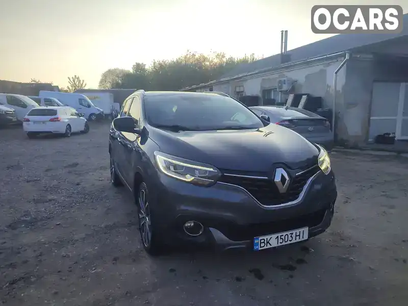 Позашляховик / Кросовер Renault Kadjar 2018 1.46 л. Ручна / Механіка обл. Рівненська, Дубно - Фото 1/21