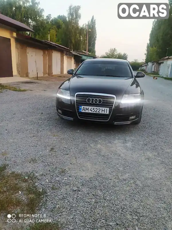 Седан Audi A6 2010 2.7 л. Автомат обл. Житомирська, Звягель - Фото 1/21