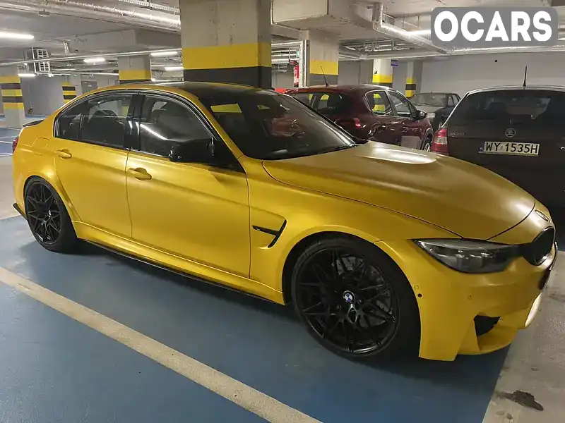 Седан BMW M3 2017 2.98 л. Робот обл. Київська, Київ - Фото 1/21