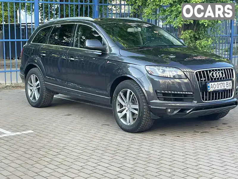 Позашляховик / Кросовер Audi Q7 2012 3 л. Автомат обл. Закарпатська, Ужгород - Фото 1/21