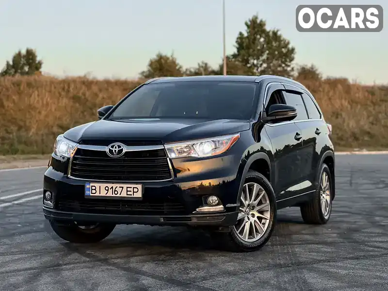 Позашляховик / Кросовер Toyota Highlander 2014 3.46 л. Автомат обл. Полтавська, Полтава - Фото 1/14