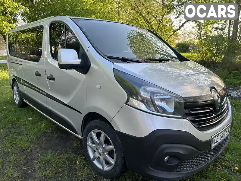 Мінівен Renault Trafic 2017 1.6 л. Ручна / Механіка обл. Хмельницька, Нова Ушиця - Фото 1/20