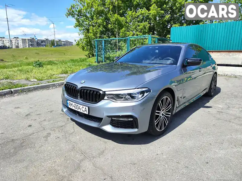 WBAJA9C51JB033136 BMW 5 Series 2018 Седан 2 л. Фото 1