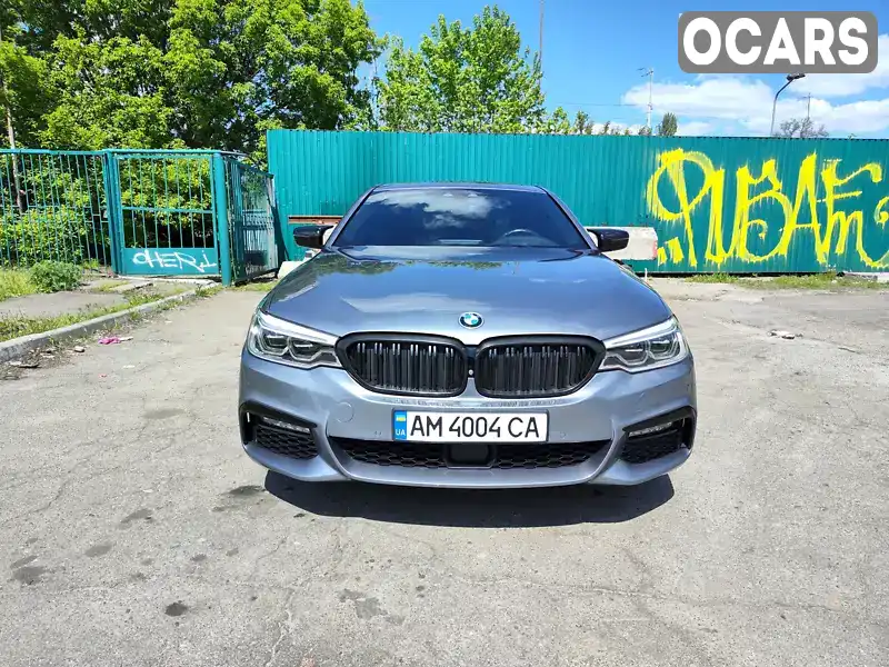 WBAJA9C51JB033136 BMW 5 Series 2018 Седан 2 л. Фото 2