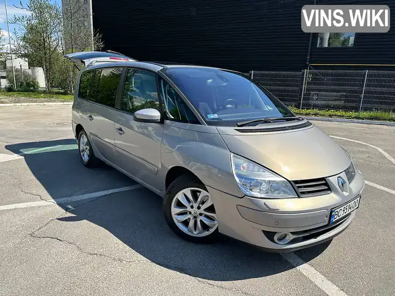 Мінівен Renault Espace 2008 2 л. Ручна / Механіка обл. Львівська, Львів - Фото 1/21