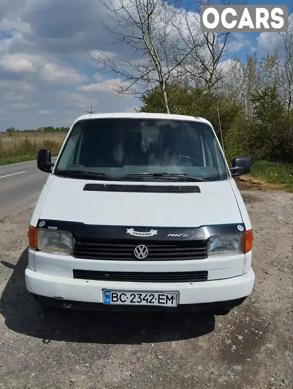 Мінівен Volkswagen Transporter 1991 1.9 л. Ручна / Механіка обл. Львівська, Миколаїв - Фото 1/21