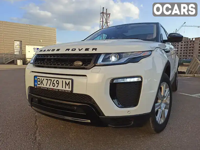 Позашляховик / Кросовер Land Rover Range Rover Evoque 2018 2 л. Автомат обл. Рівненська, Рівне - Фото 1/21