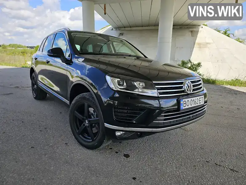 Внедорожник / Кроссовер Volkswagen Touareg 2014 2.97 л. Автомат обл. Тернопольская, Тернополь - Фото 1/21