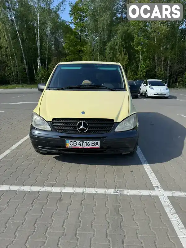 Мінівен Mercedes-Benz Vito 2004 2.15 л. Ручна / Механіка обл. Чернігівська, Чернігів - Фото 1/12