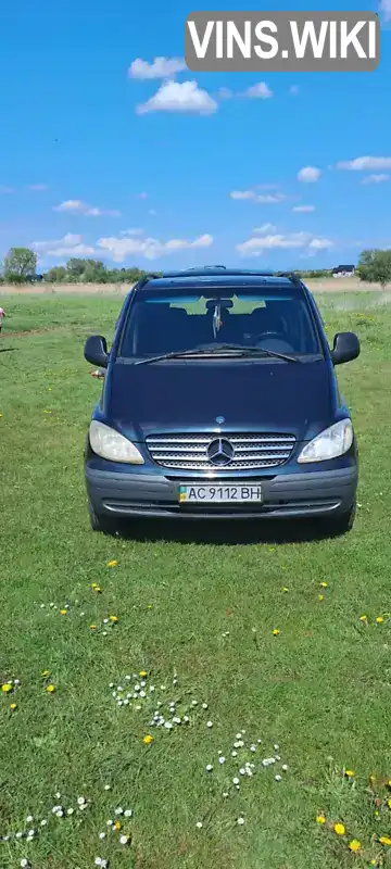 Мінівен Mercedes-Benz Vito 2005 2.15 л. Ручна / Механіка обл. Волинська, location.city.volodymyr - Фото 1/7