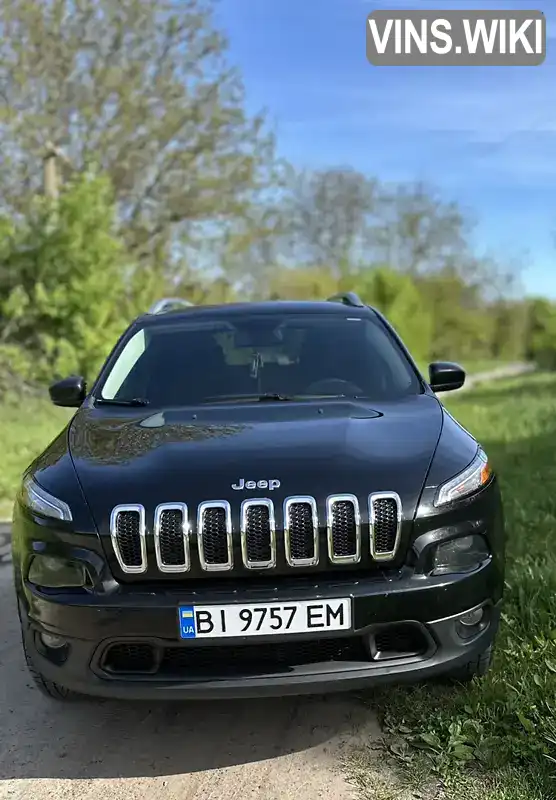 Позашляховик / Кросовер Jeep Cherokee 2017 3.2 л. Автомат обл. Полтавська, Пирятин - Фото 1/19