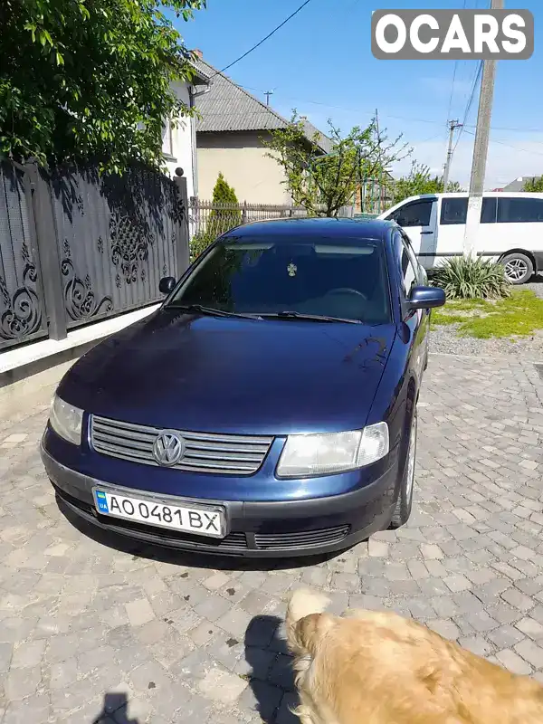 Седан Volkswagen Passat 1998 1.8 л. Ручна / Механіка обл. Закарпатська, Мукачево - Фото 1/16