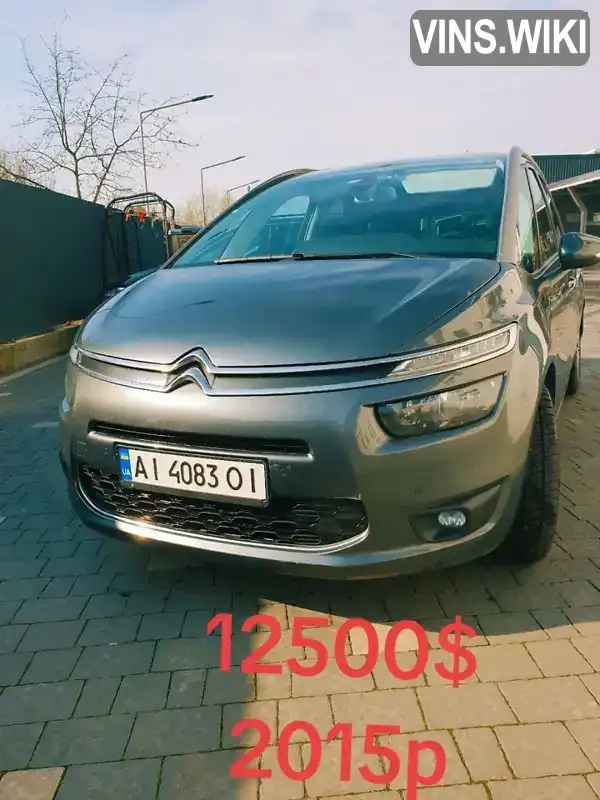 Микровэн Citroen C4 Picasso 2015 1.6 л. Автомат обл. Закарпатская, Ужгород - Фото 1/9