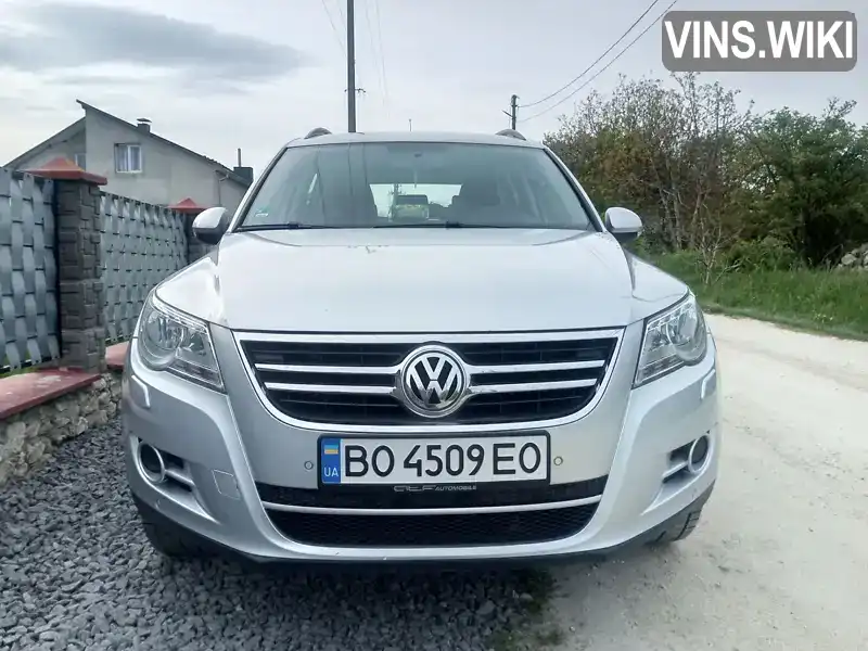 Позашляховик / Кросовер Volkswagen Tiguan 2010 1.39 л. Ручна / Механіка обл. Тернопільська, Тернопіль - Фото 1/16