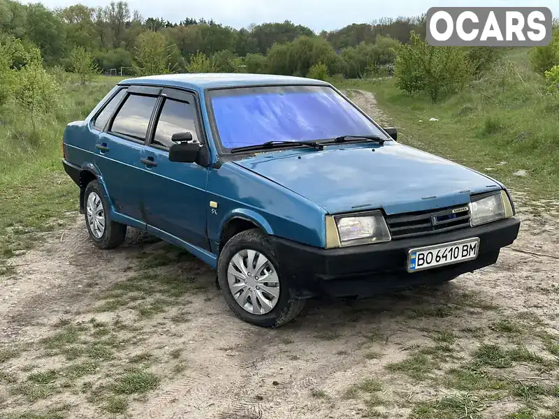 Седан ВАЗ / Lada 21099 2002 1.5 л. Ручна / Механіка обл. Тернопільська, Тернопіль - Фото 1/13