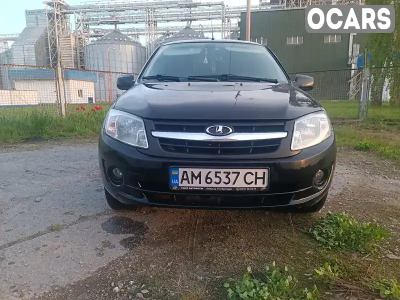 Седан ВАЗ / Lada 2190 Granta 2013 1.6 л. Автомат обл. Житомирська, Бердичів - Фото 1/21