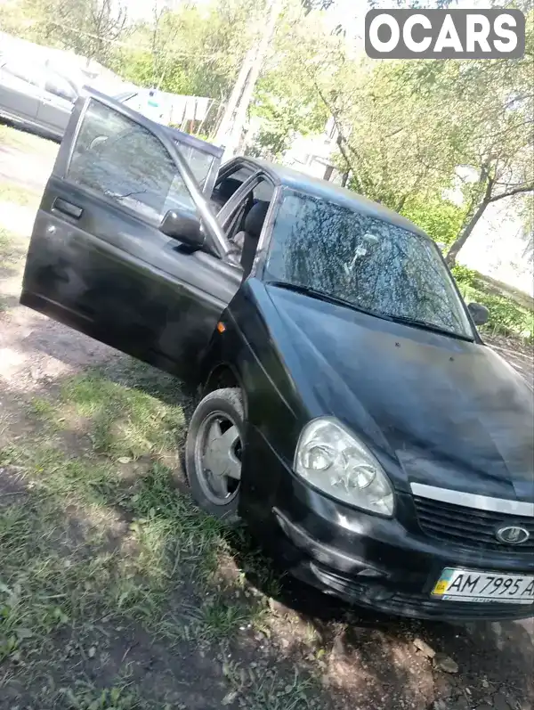 Седан ВАЗ / Lada 2170 Priora 2007 1.6 л. Ручна / Механіка обл. Житомирська, Житомир - Фото 1/9