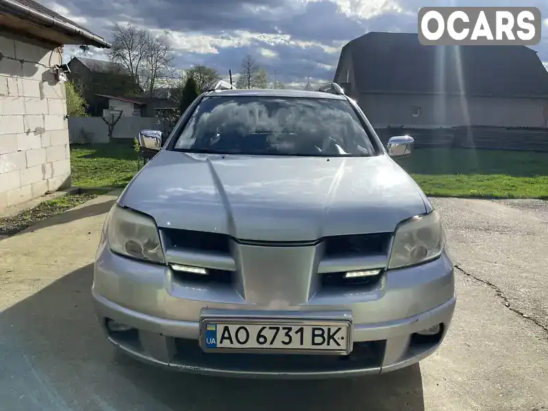 Позашляховик / Кросовер Mitsubishi Outlander 2003 2 л. Ручна / Механіка обл. Закарпатська, Тячів - Фото 1/21