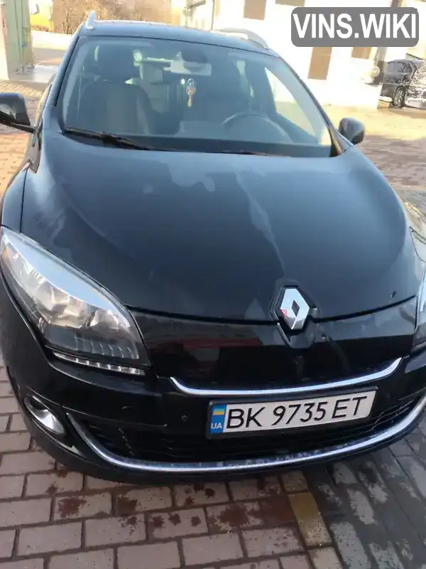 VF1KZ140647319660 Renault Megane 2012 Універсал 1.46 л. Фото 2