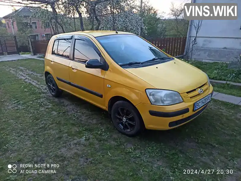 Хетчбек Hyundai Getz 2003 1 л. Ручна / Механіка обл. Львівська, Львів - Фото 1/9