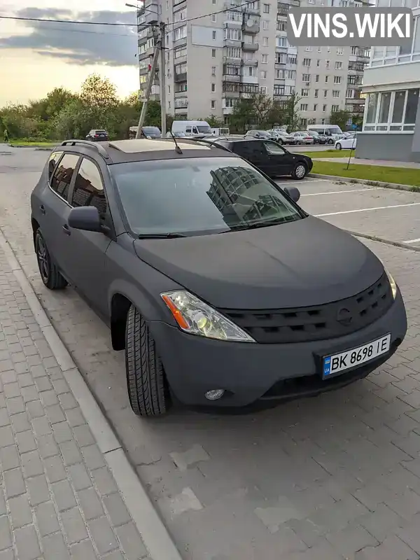 Позашляховик / Кросовер Nissan Murano 2003 3.5 л. Варіатор обл. Рівненська, Рівне - Фото 1/21