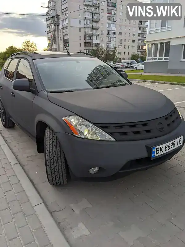 JN8AZ08WX3W214020 Nissan Murano 2003 Внедорожник / Кроссовер 3.5 л. Фото 2